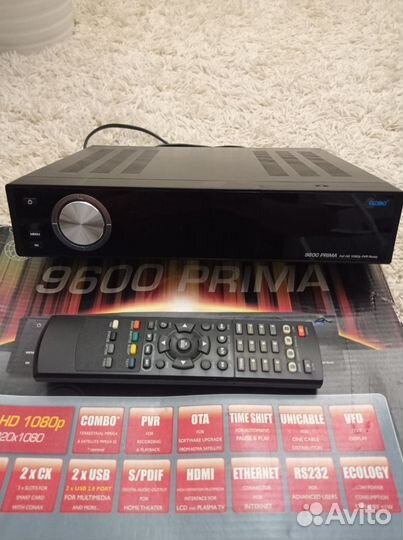 Спутниковый ресивер globo 9600 prima