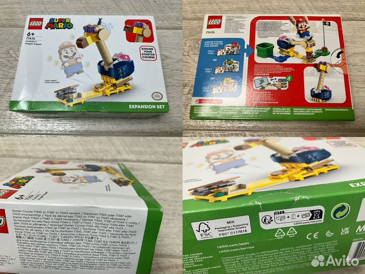 Конструкторы Lego Super Mario новые