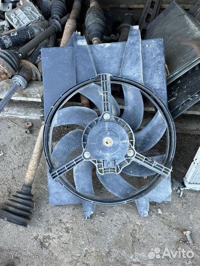 Форд фьюжн вентилятор радиатора