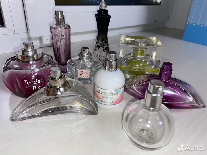 Пустые флаконы от духов