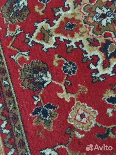 Натуральный шерстяной ковер СССР