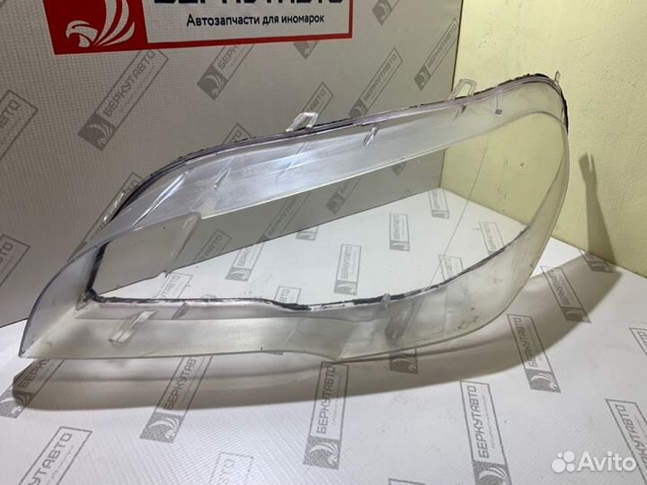 Стекло фары переднее левое Bmw X5 E70 2006-2013