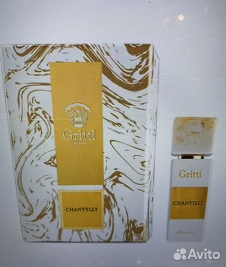 Парфюмерная вода Gritti Chantilly Италия