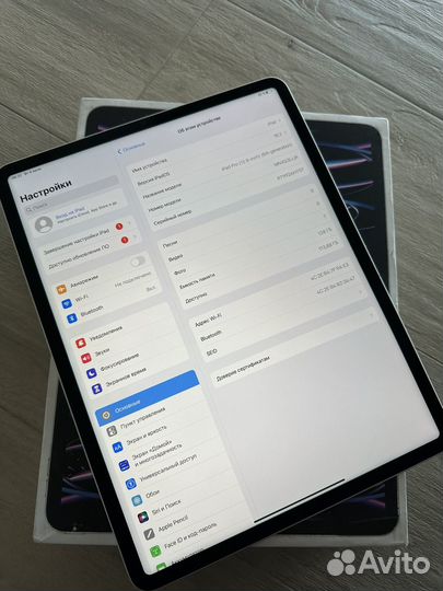 iPad Pro 12.9 2022 M2 128gb