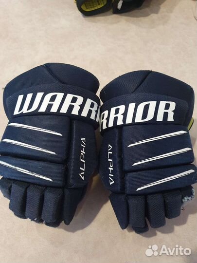 Краги хоккейные warrior 9