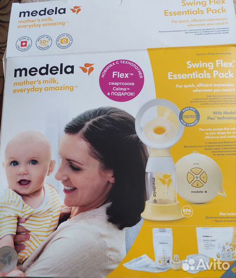Молокоотсос medela электрический