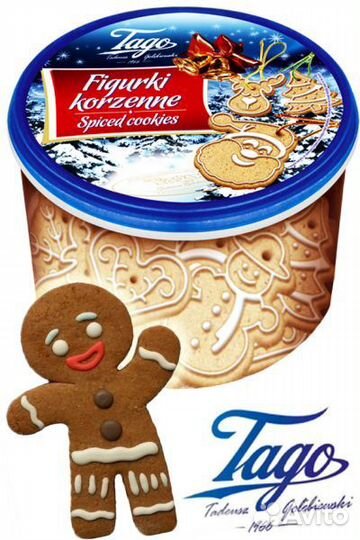 Tago Имбирные пряники, домик (Польша)
