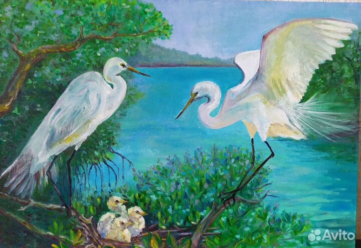 Картина маслом на холсте