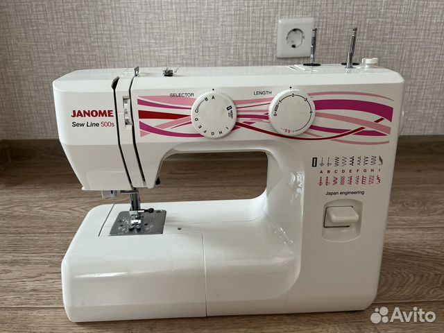 Швейная машинка janome sew line 500s