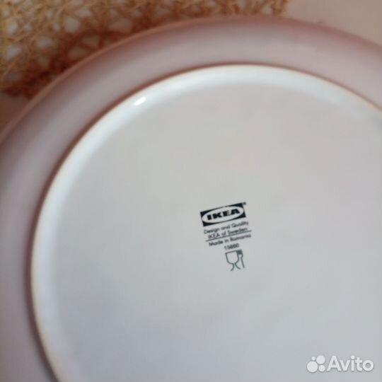 Посуда IKEA тарелки