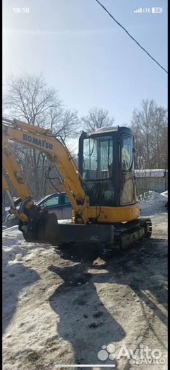 Мини-экскаватор Komatsu PC35, 2016