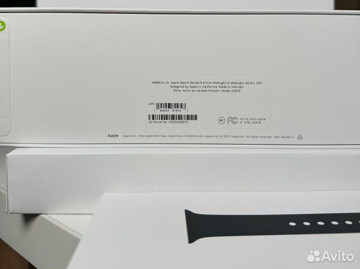 Часы apple Watch 9 41 mm midnight