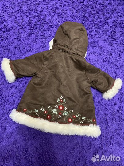 Дубленка на девочку
