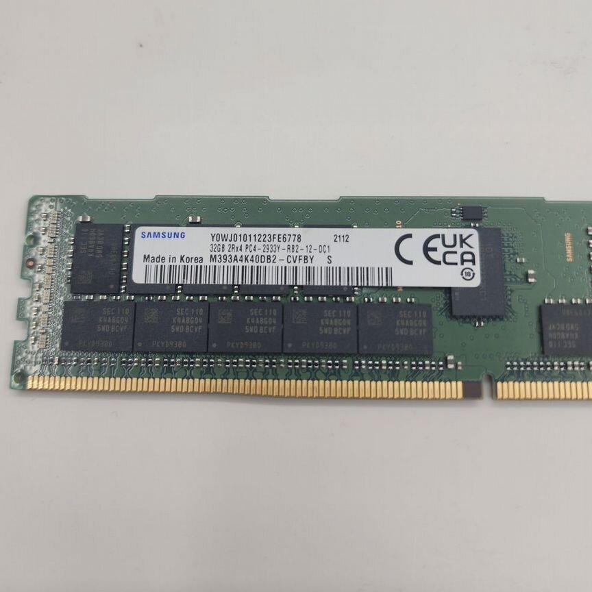[P03052-091] Ddr4 Samsung Hpe 2933мгц 32гб Ecc P03052-091