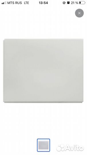 Панель боковая Marka one Flat 80 L