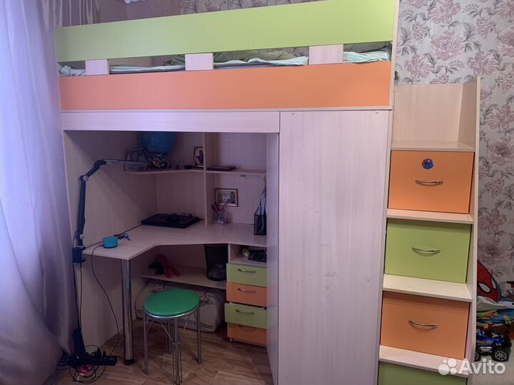 Кровать-чердак