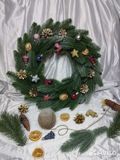 Венок новогодний / рождественский