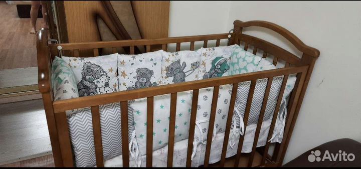 Бортики Подушки Тедди