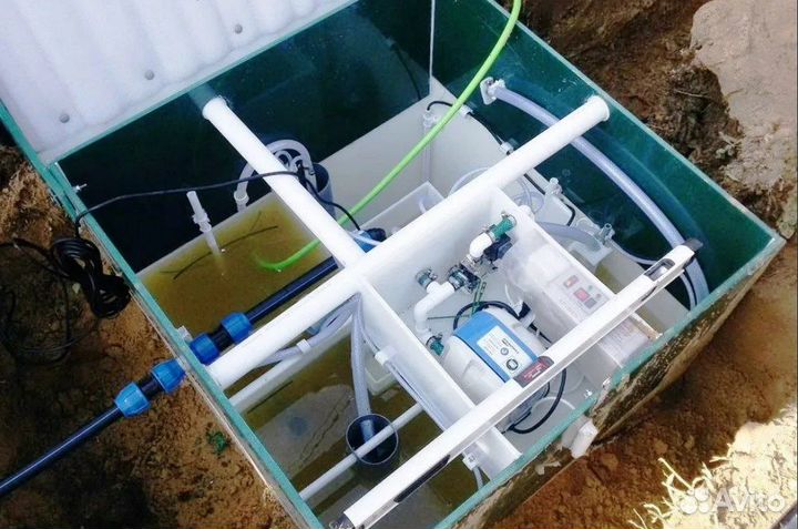 Установка септика под ключ / Монтаж септика