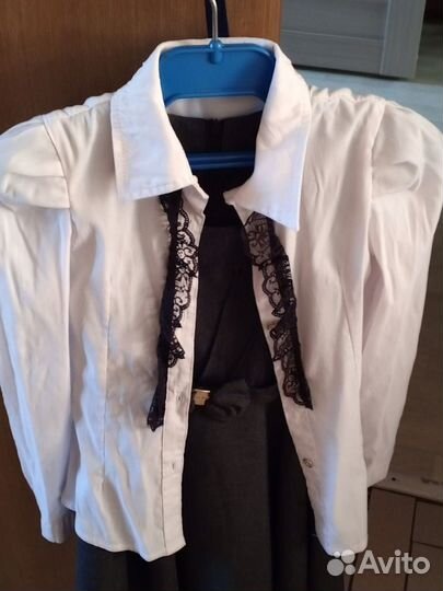 Рубашка школьная