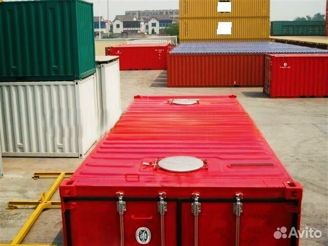 Контейнер 20 футов для насыпных фракций BU