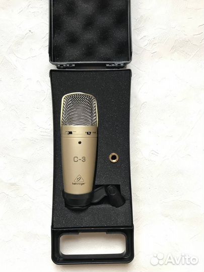 Behringer C-3 микрофон для домашней студии