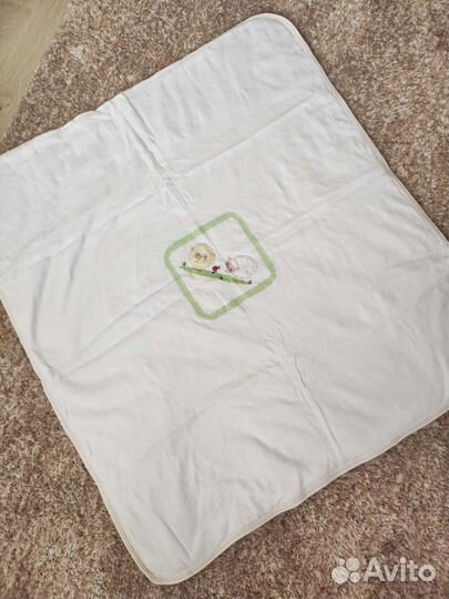 Детские одеяла 3шт (на выписку,крещение,для дома)