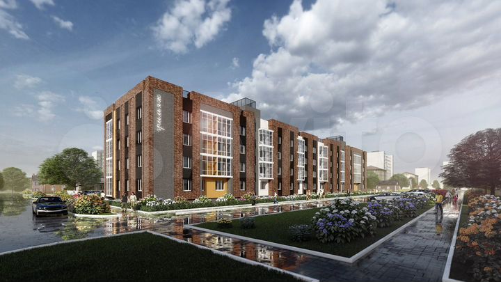 1-к. квартира, 28,6 м², 3/4 эт.