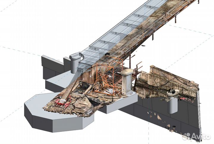 3D лазерное сканирование. BIM моделирование