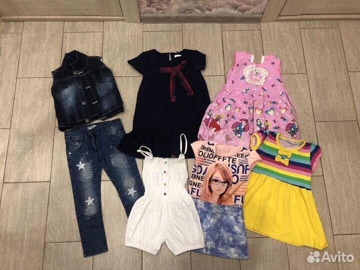 Детские вещи пакетом 104-110