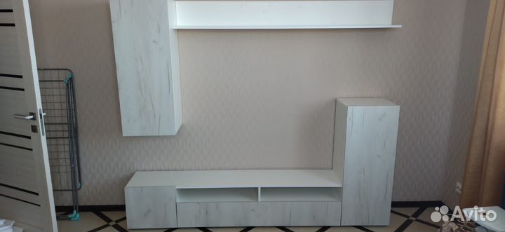 Гостиная 210 см Соло - 15 крафт белый