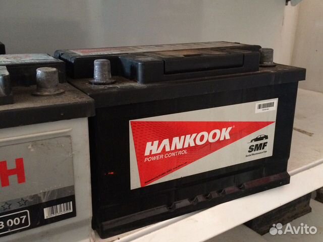 Аккумудятор Hankook 72 ah бу
