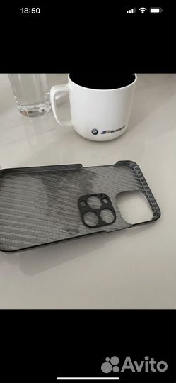 Чехол из карбона 13 pro max