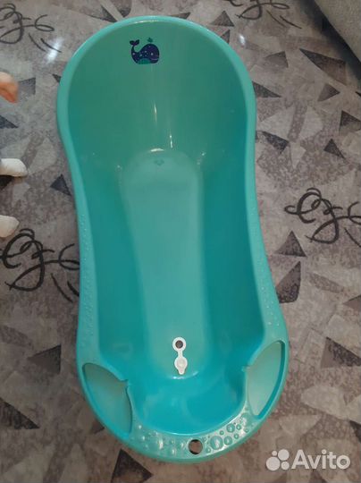 Ванночка для купания со сливом