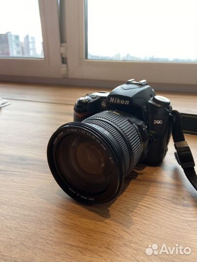 Зеркальный фотоаппарат Nikon D90 + Sigma 17-50mm