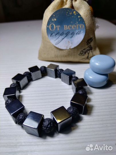 Мужские браслеты, чокеры из натуральных камней