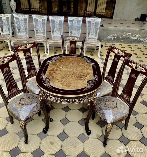 Столы и Стулья из Массива Дерева Новое v161