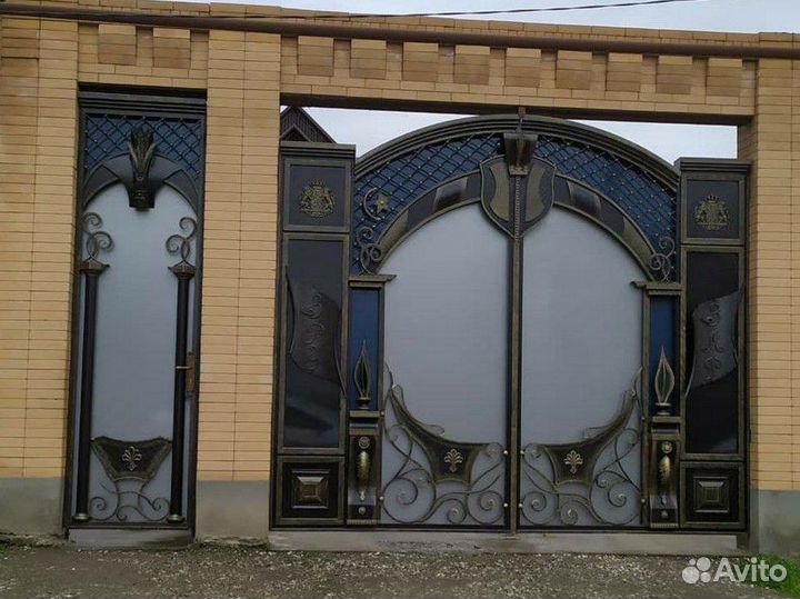 Кованые ворота