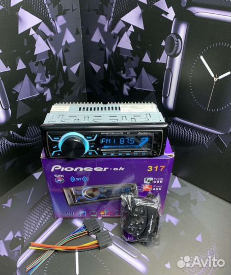 Новая автомагнитола Pioneer + пульт управления