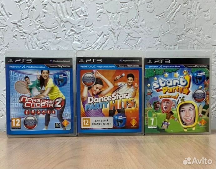 Ассортимент игр для Move PS3