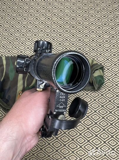 Новый оптический прицел по 4х24-1-01 сайга вепрь