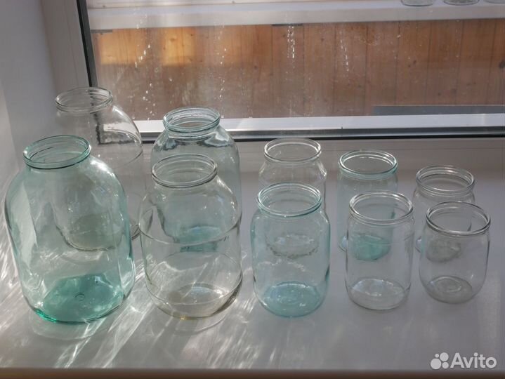 Банки стеклянные