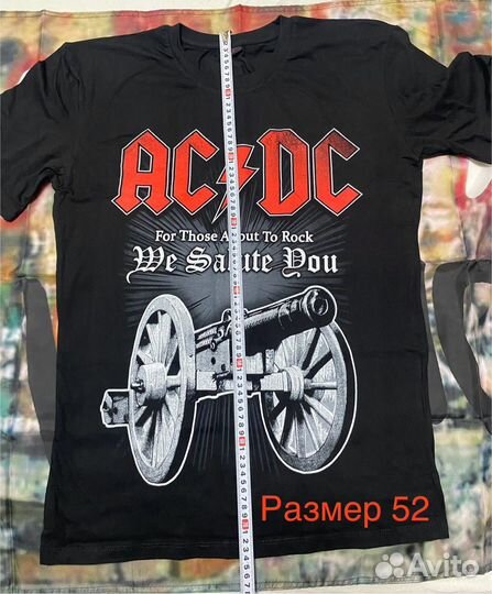 Футболка группы AC/DC