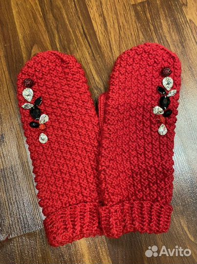 Шапка и варежки