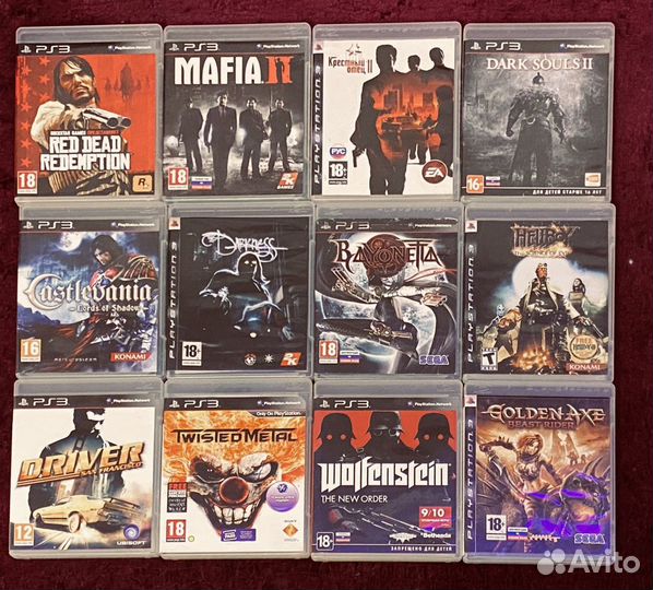 Игры ps3 диски ps3