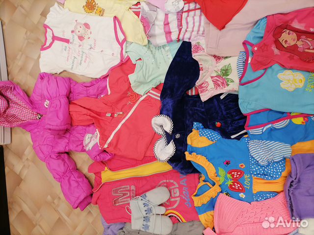 Детские вещи и обувь пакетом