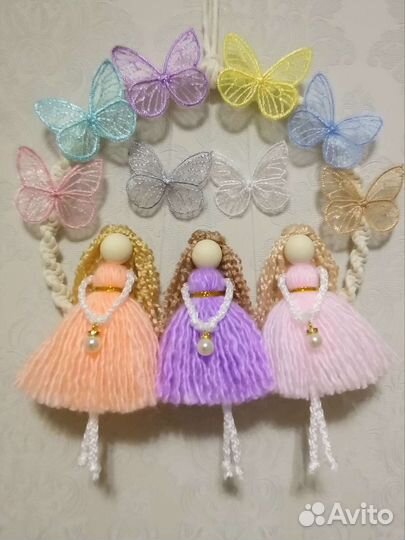 Создаю куклы в технике макраме