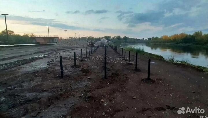 Винтовой фундамент