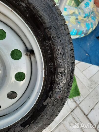 R14 Запаска Ваз штампованный всборе 4на98 лето