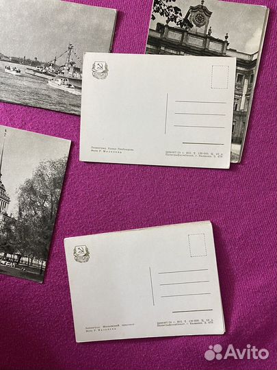 Набор открыток Ленинград СССР